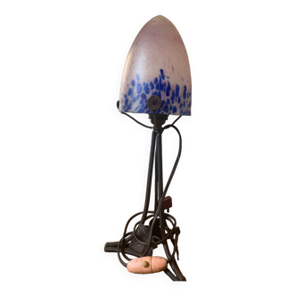 Lampe en pâte de verre, Mulaty Lyon