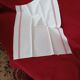 Old red battens tea towels