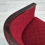 Années 1950, canapé danois 2 places, très bon état d'origine, bois de frêne.