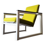 Reupholstered lounge chair by Tjerk Reijenga and Friso Kramer for Pilastro, The Netherlands 1960's