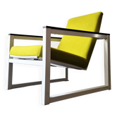 Reupholstered lounge chair by Tjerk Reijenga and Friso Kramer for Pilastro, The Netherlands 1960's