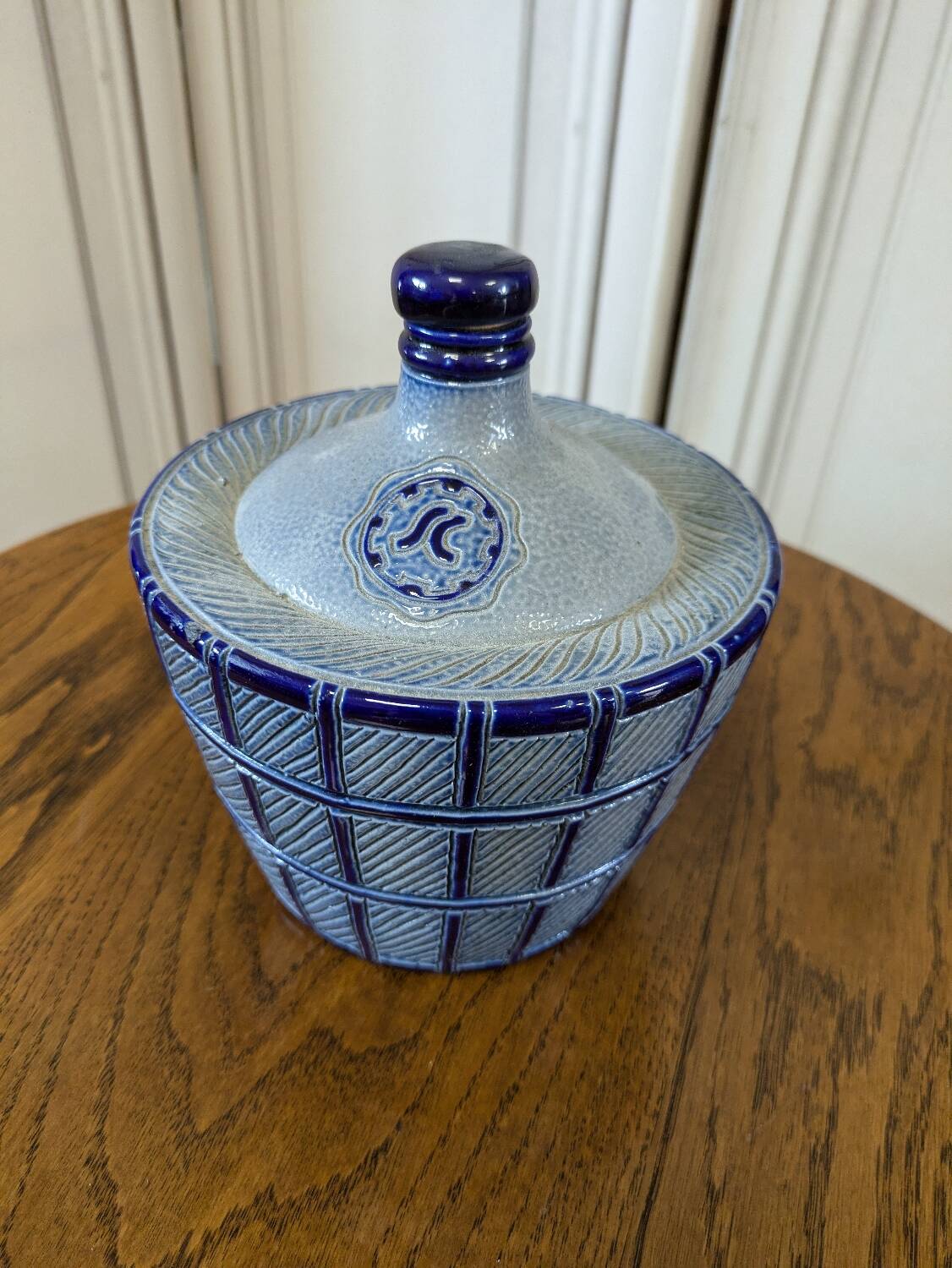 Alsace stoneware bottle