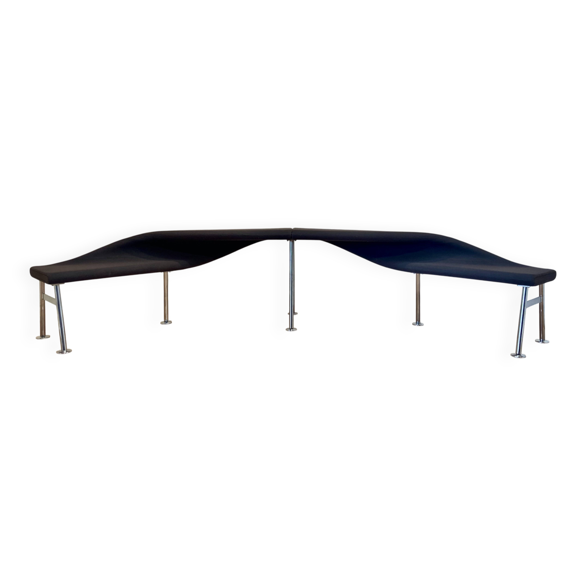 Banc / canapé design scandinave 340 cm.