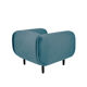 Fauteuil velours eno studio