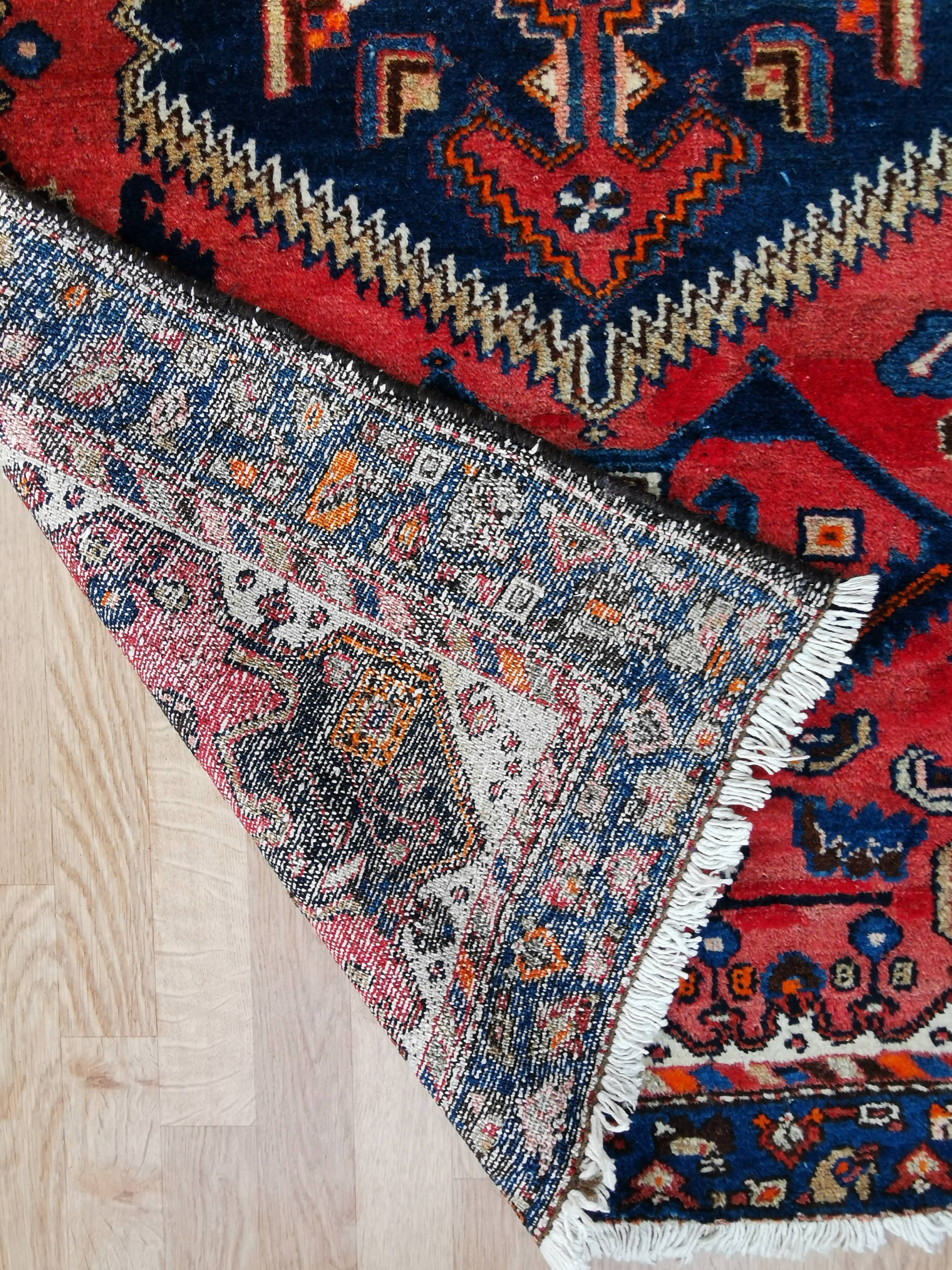 Persian rug 187×115cm handmade iranian rug oriental rug vintage