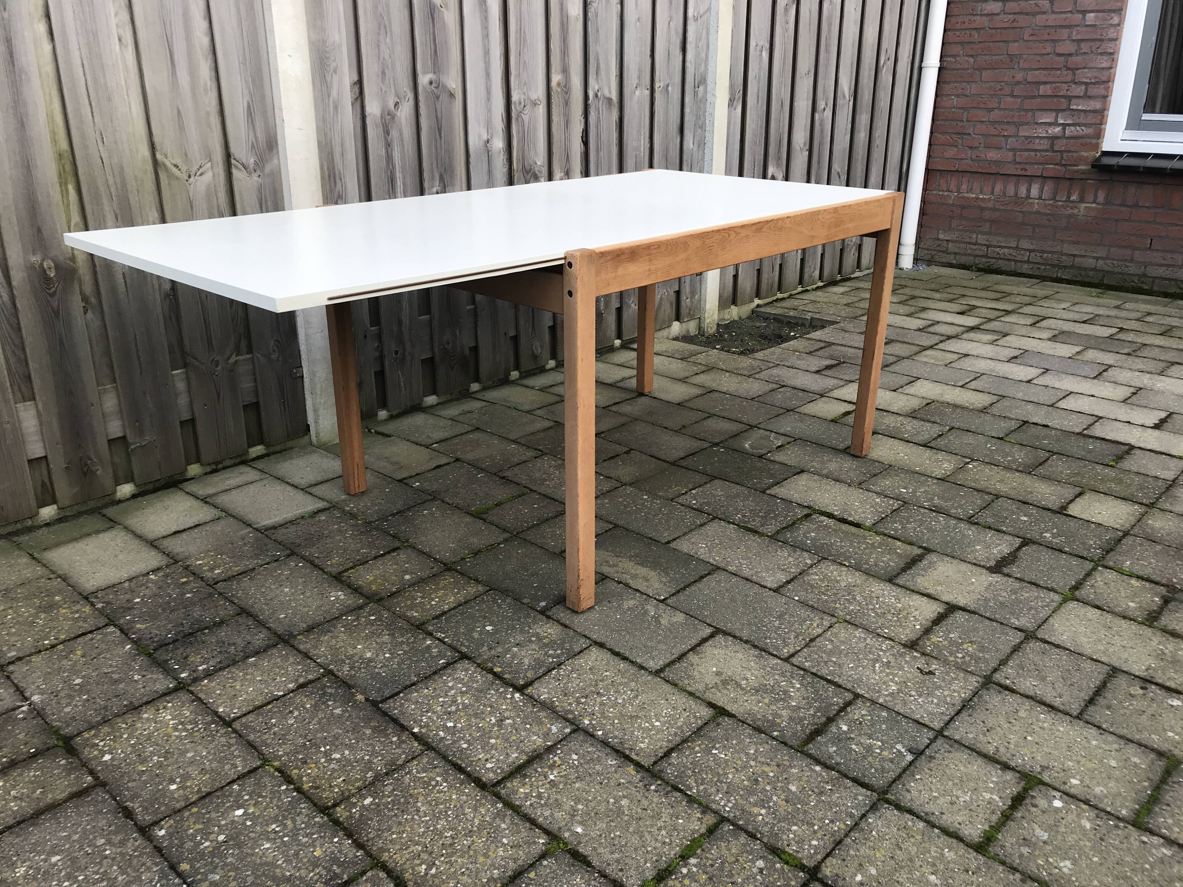 Extendable dining table Japanese series TB7000 by Cees Braakman for Pastoe 1970s