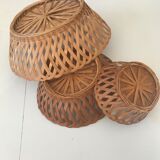 Suite of vintage baskets