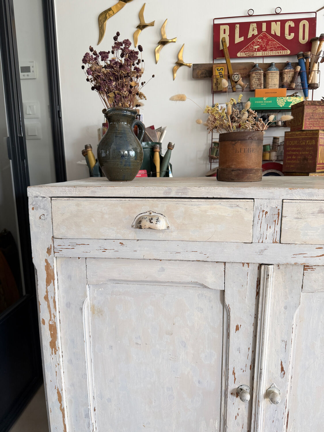 Vintage Parisian sideboard
