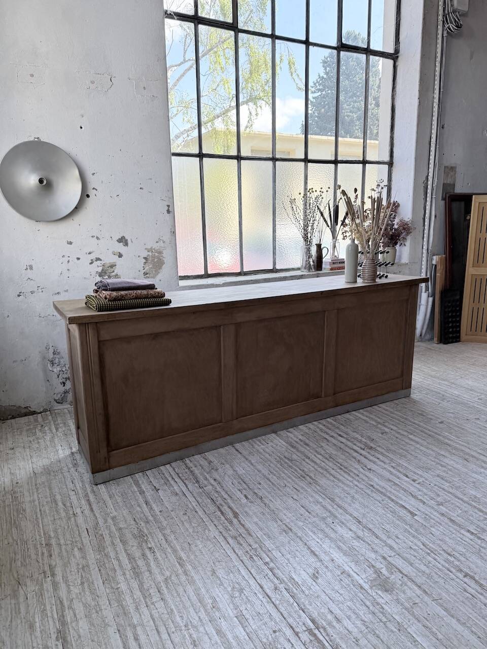 Walnut trade counter 2m5