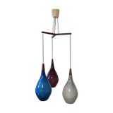 Scandinavian blown glass hanging Holmegaard 1960