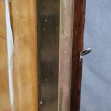 Parisian mirrored armoire in Louis XVI style in rosewood and elm burl