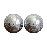 2 boules de pétanque française marque Etoile