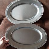 Set of 2 oval dishes Guy Degrenne