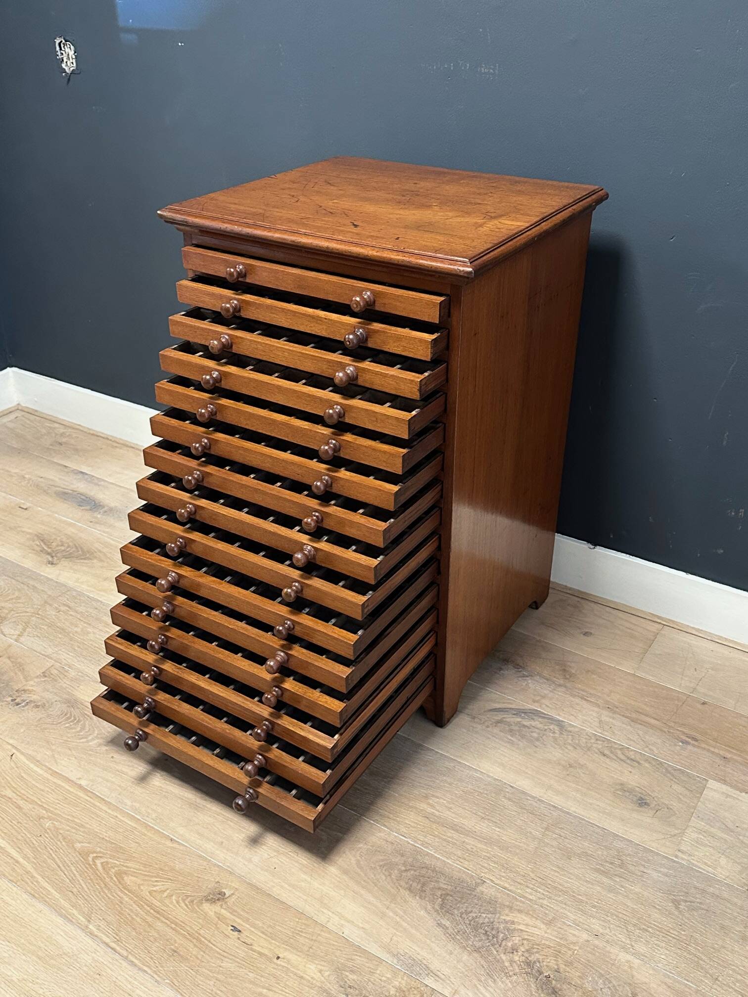 Antique collectors cabinet