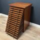 Antique collectors cabinet