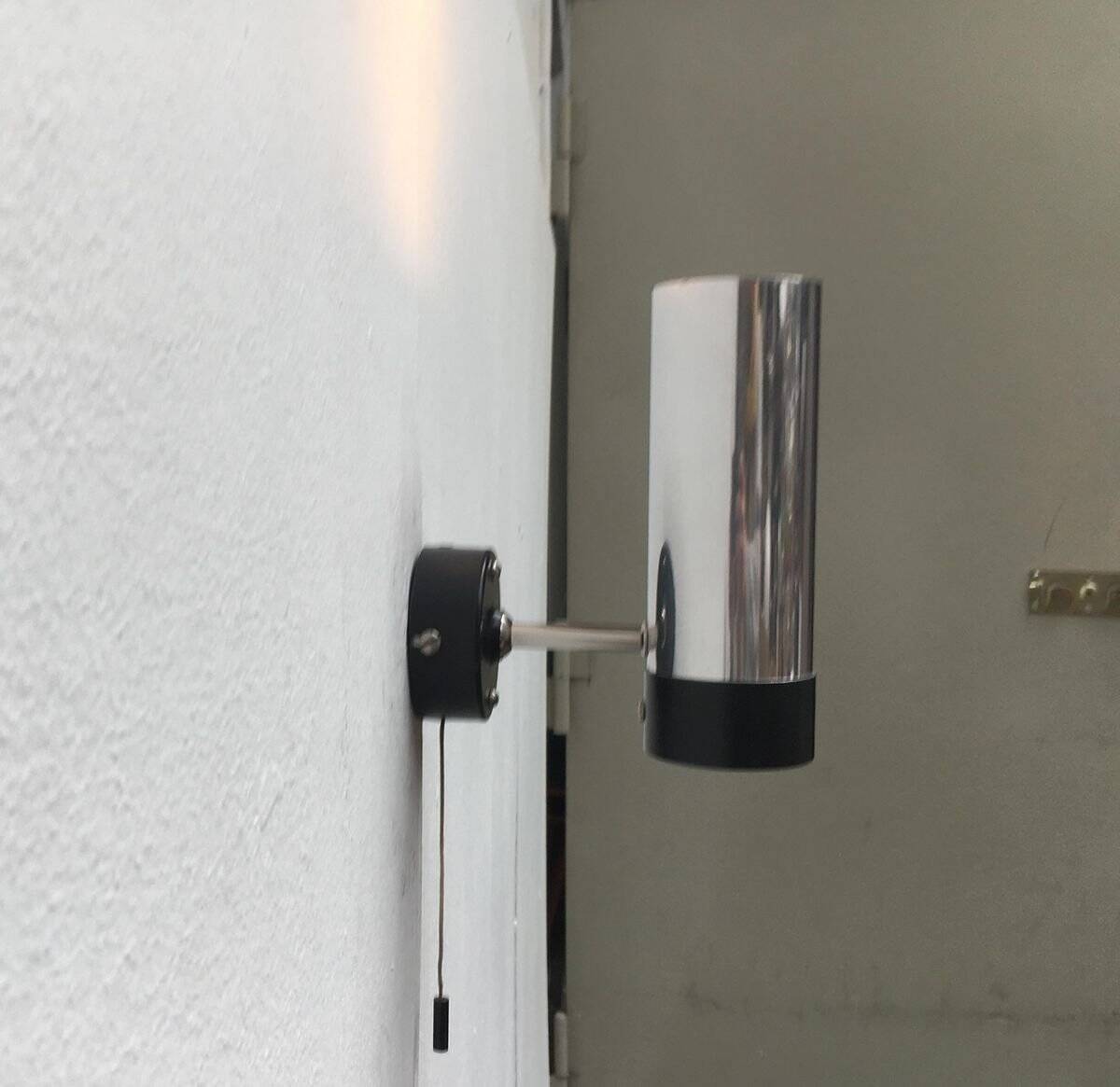 Mid-century minimalist wall lamps by H. Busquet for Hala Zeist, 1960s, set of 2.