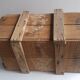 Transport case L58xD30,5xH34cm wood storage