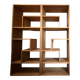 Large architectural library in solid oak – 2 modules – Fabri