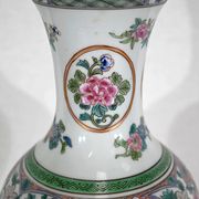 Porcelain lamp of china and brass – early twentieth century