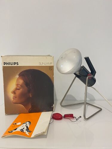 Lampe solaire à bronzer Philips vintage