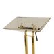 Gold Deknudt Floor Lamp, Willy Rizzo Design, Hollywood Regency