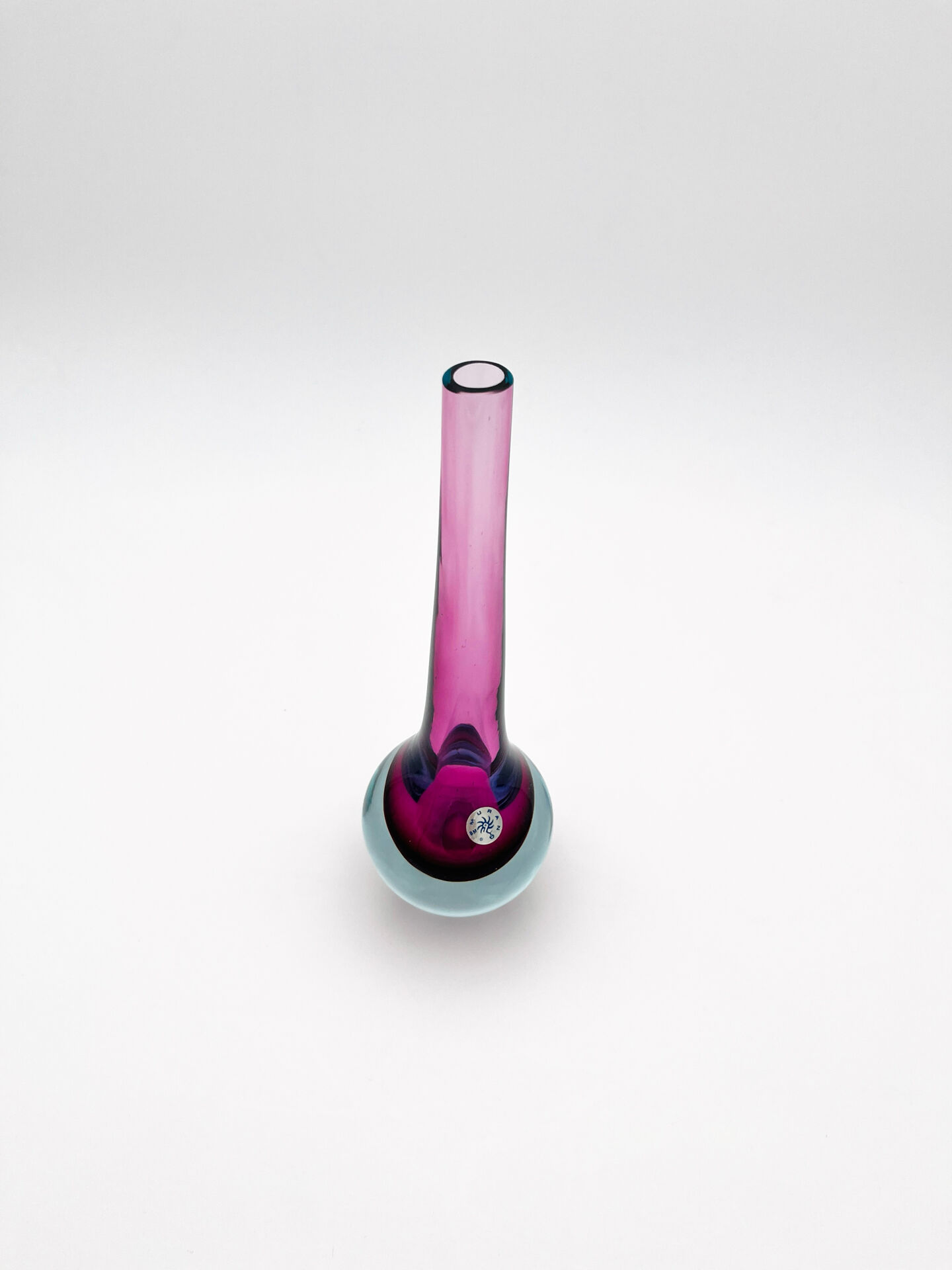 Vase - Murano Sommerso - Ouraline Uranium Glass - Amethyst - 1960