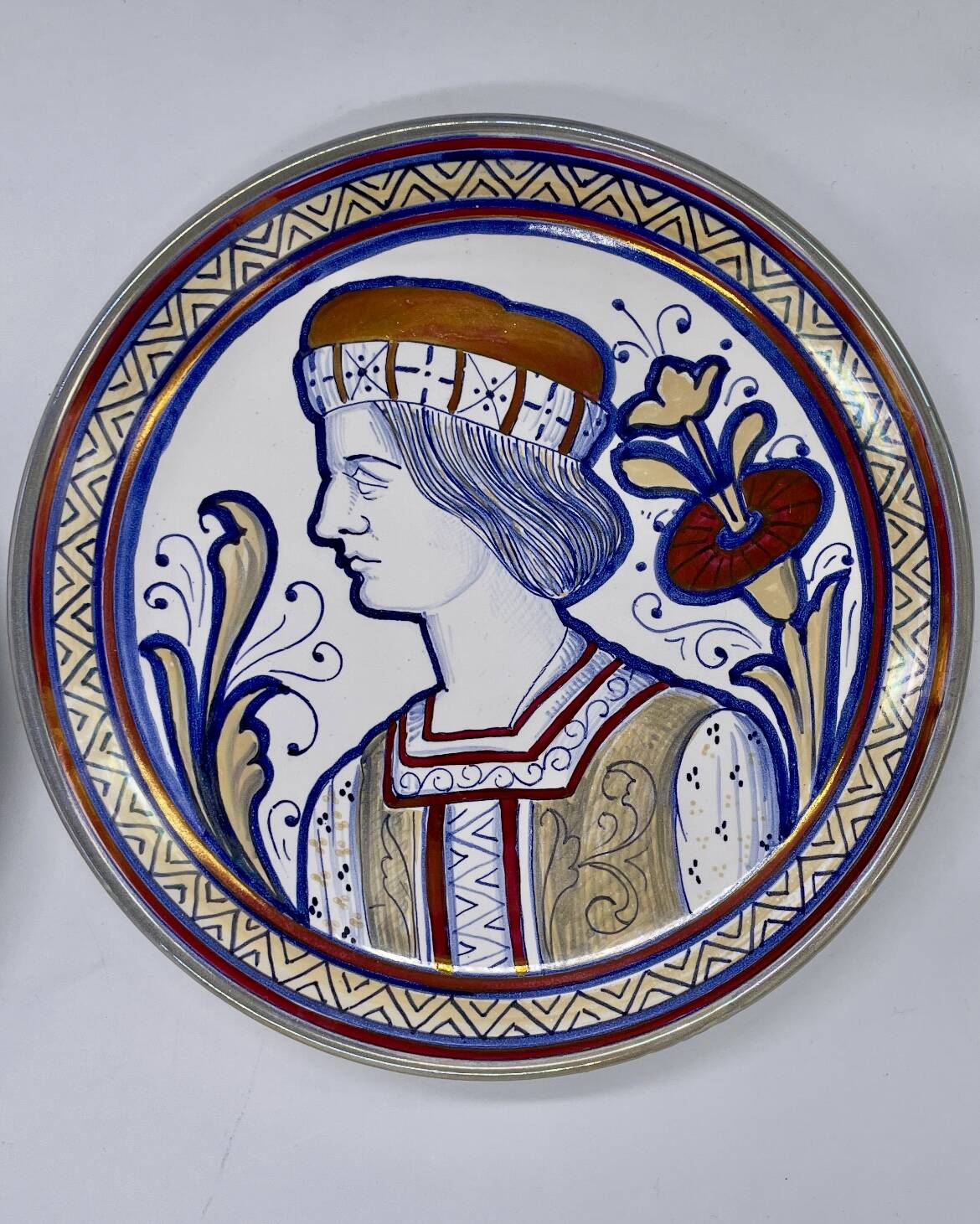 Pair of Gualdo Tadino plates