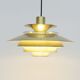 Mid century Jeka pendant lamp, Denmark 1970s