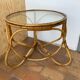 Rattan coffee table