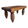 Vintage stool brocante plant table beech