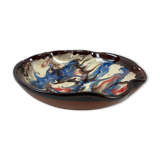 Multicolored terracotta trinket bowl