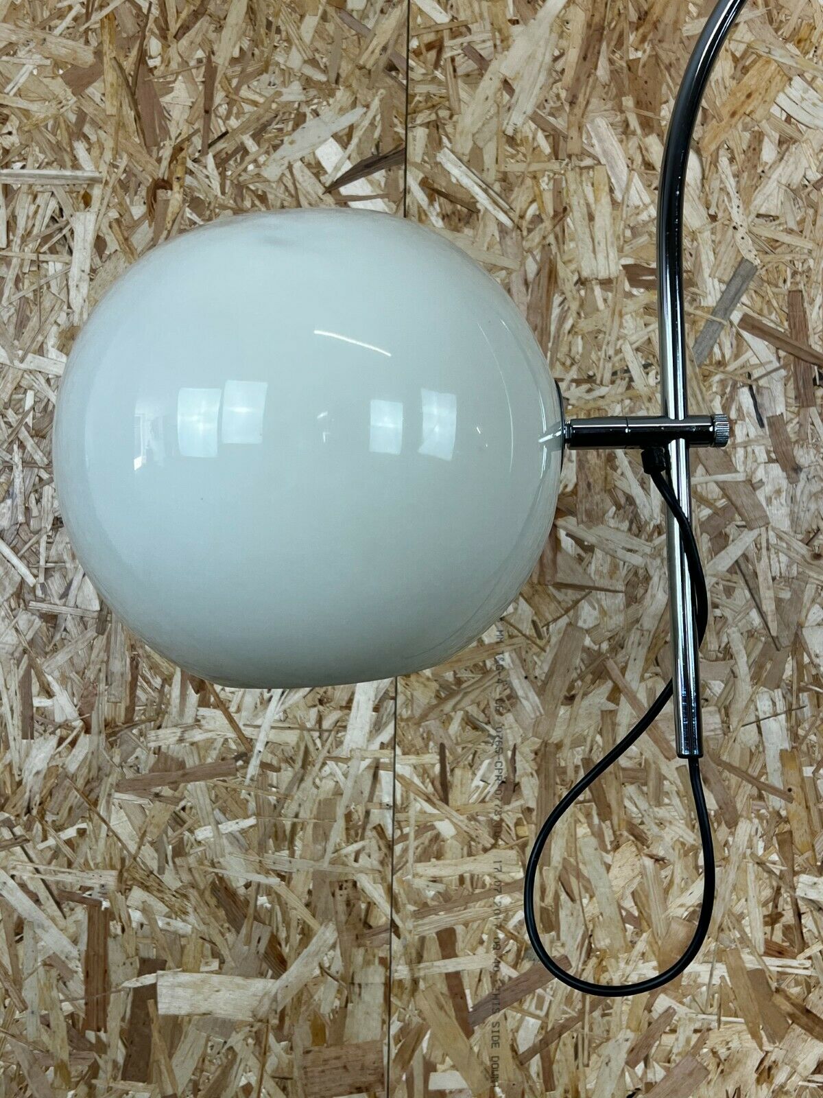 60s 70s floor lamp arc Wila Leuchten Space Age 60s