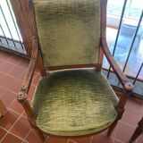 2 antique armchairs