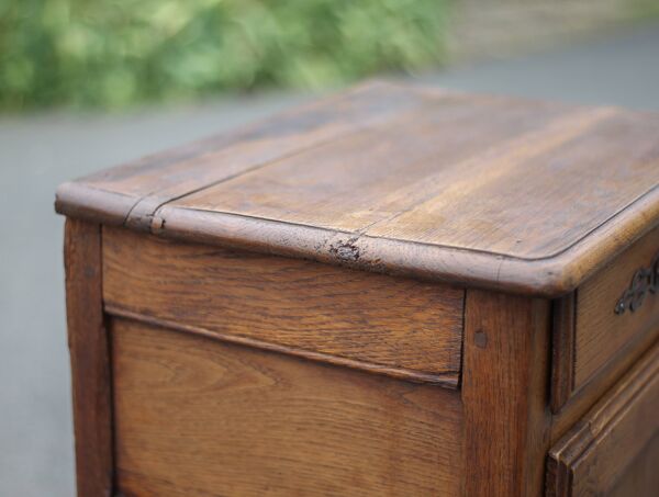 Meuble bois vintage, meuble confiturier, cabinet bois, meuble de rangement