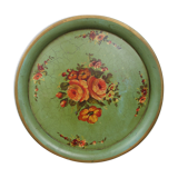 Old painted sheet metal top