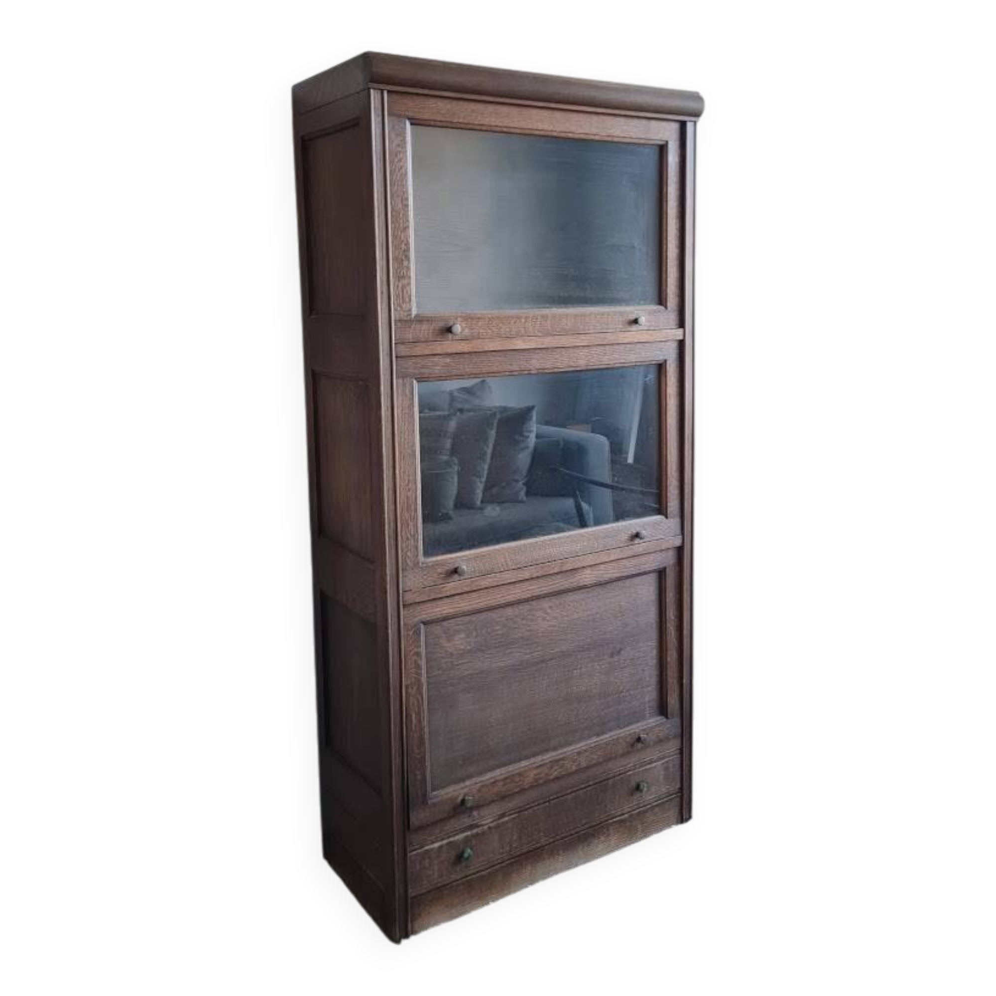 Trade furniture - Pharmacy display cabinet circa the 1960s
