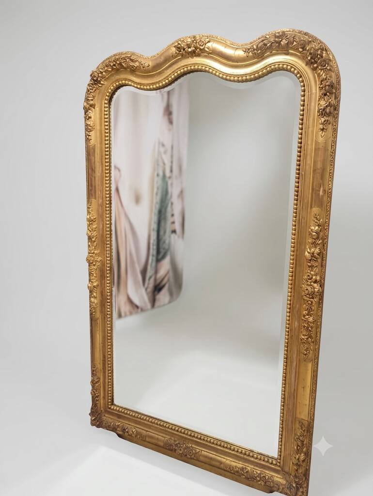 Mirroir de cheminée