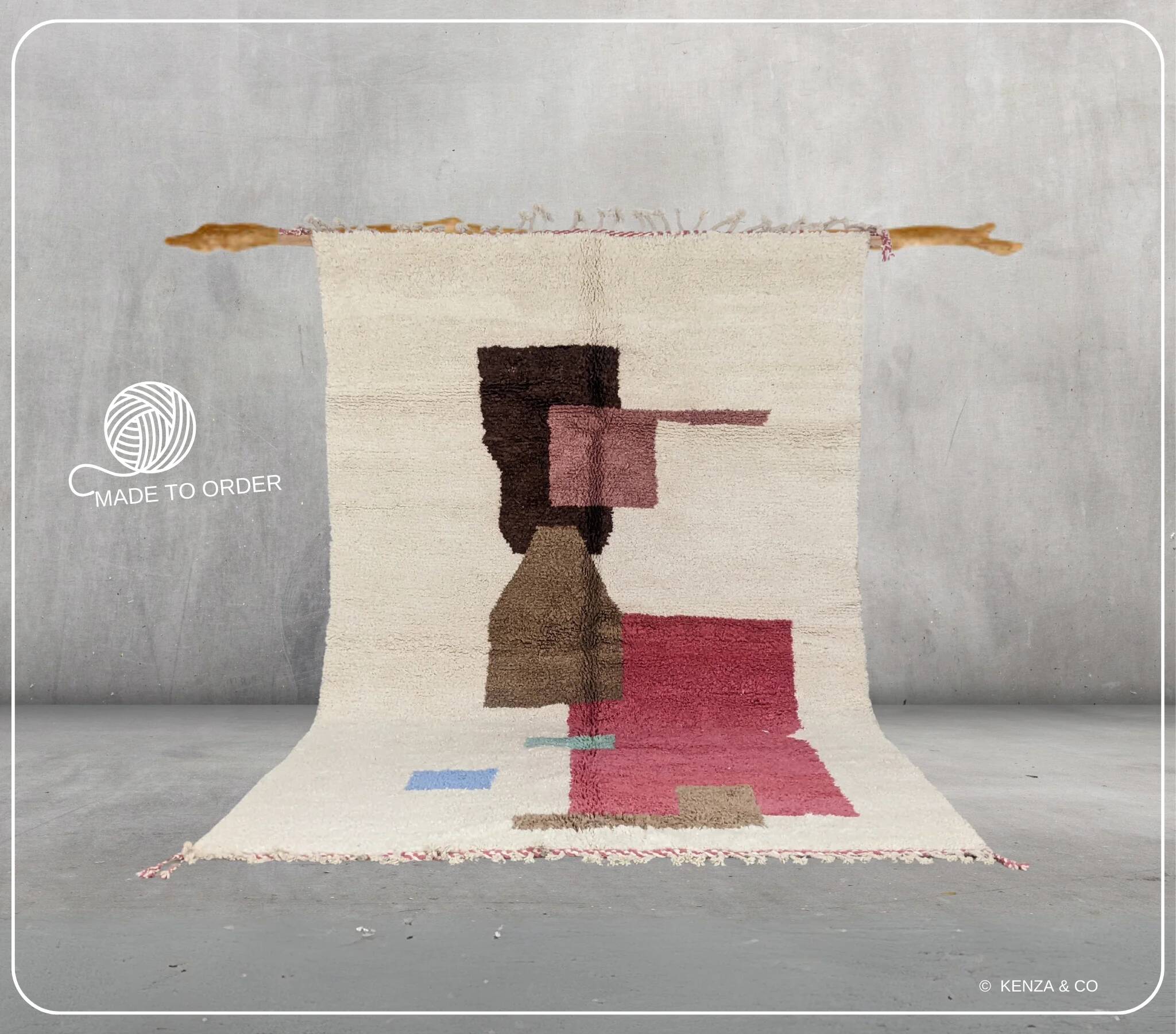 Tapis Azilal fait main – Pré-commande #G312