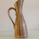 Soliflore vase in cermal Fat Lava beige by Dumler - Beiden / vintage 60-70