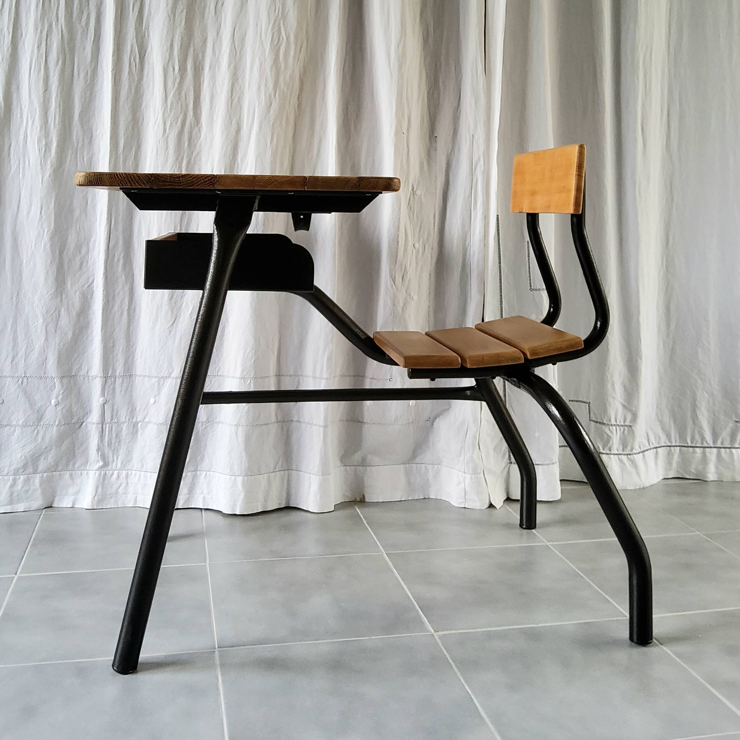 School desk from the 60s/70s
