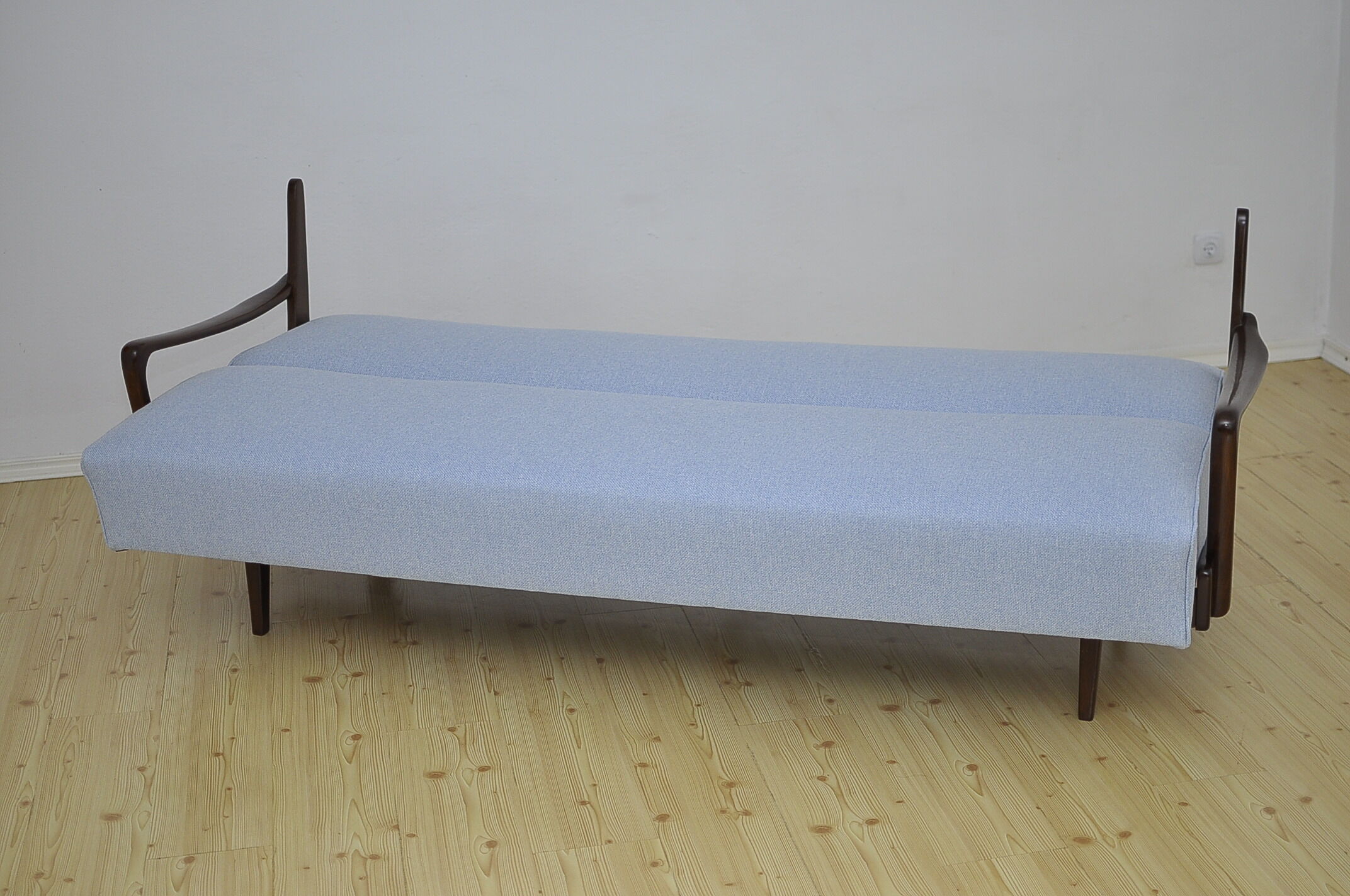 Scandinavian style folding sofa bed, 1960s