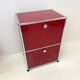 USM Haller "Ruby Red" – Side table (as new condition)