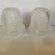 Pair of diamond glass photophores