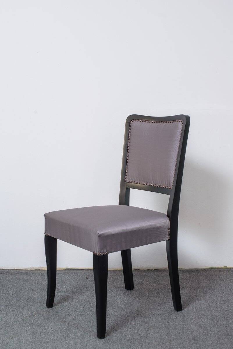 Art Deco dining chairs, 1920s, set of 4