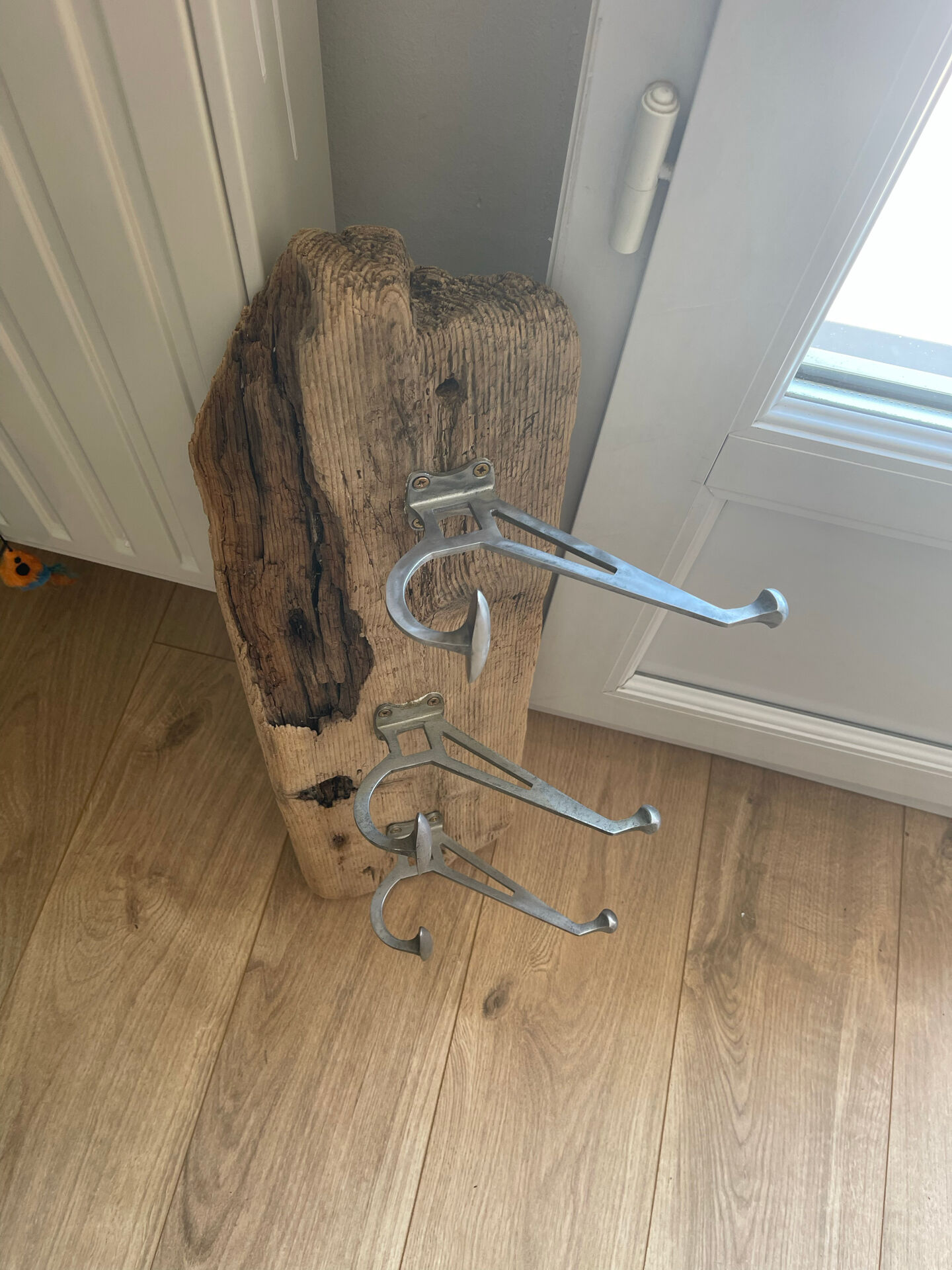 Driftwood coat rack