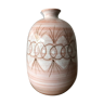 Enamel ceramic vase