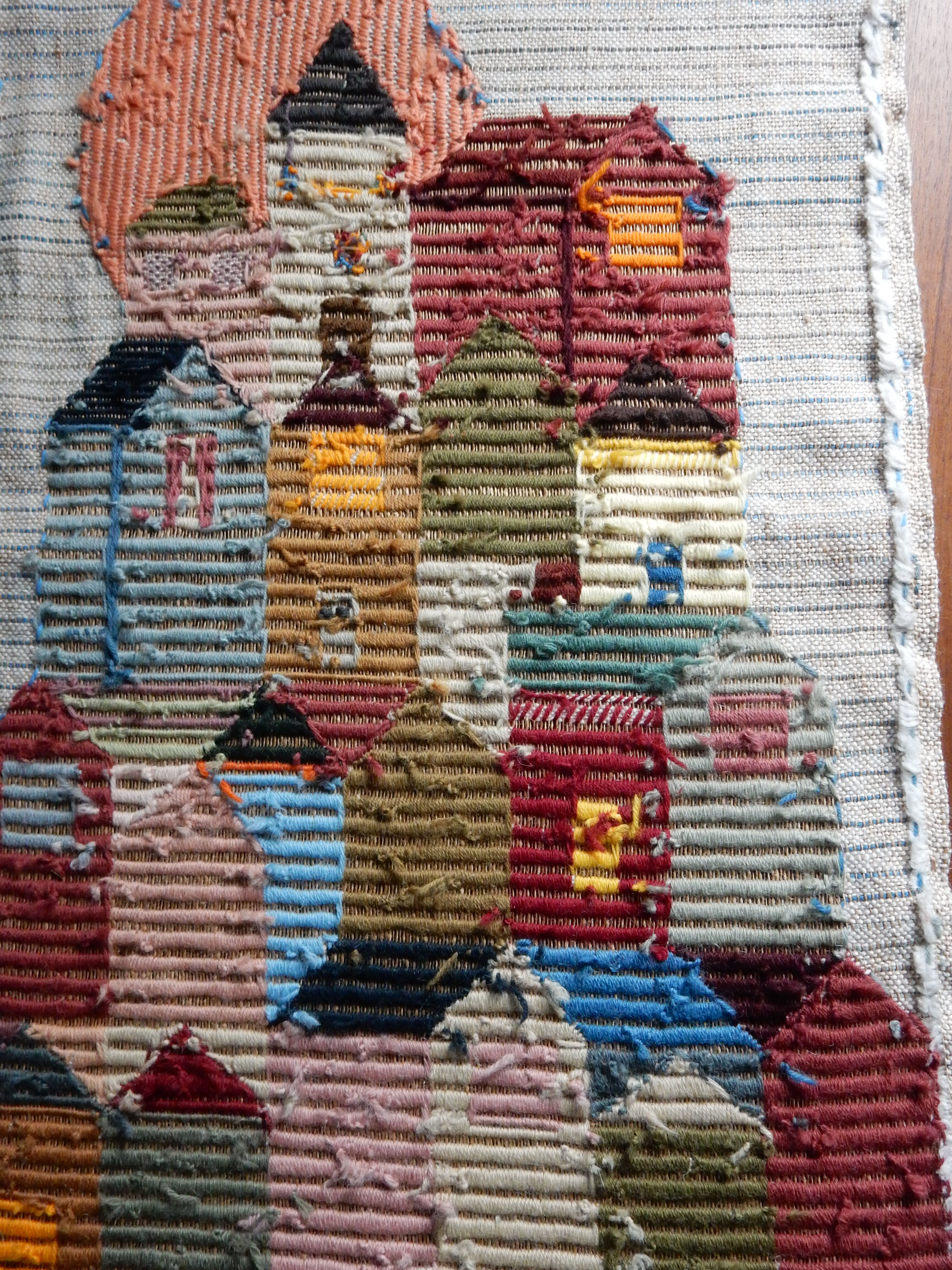 Tapestry method weaving Folkart