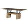 Mid-century rectangular marble coffee table, made in Italy, 1970s.