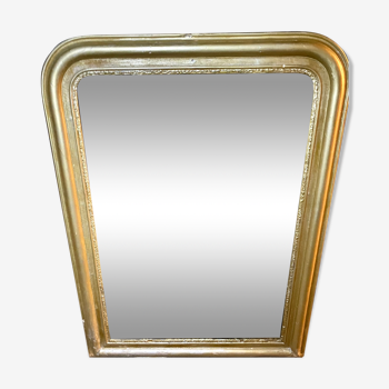 Miroir ancien doré 120x92 cm