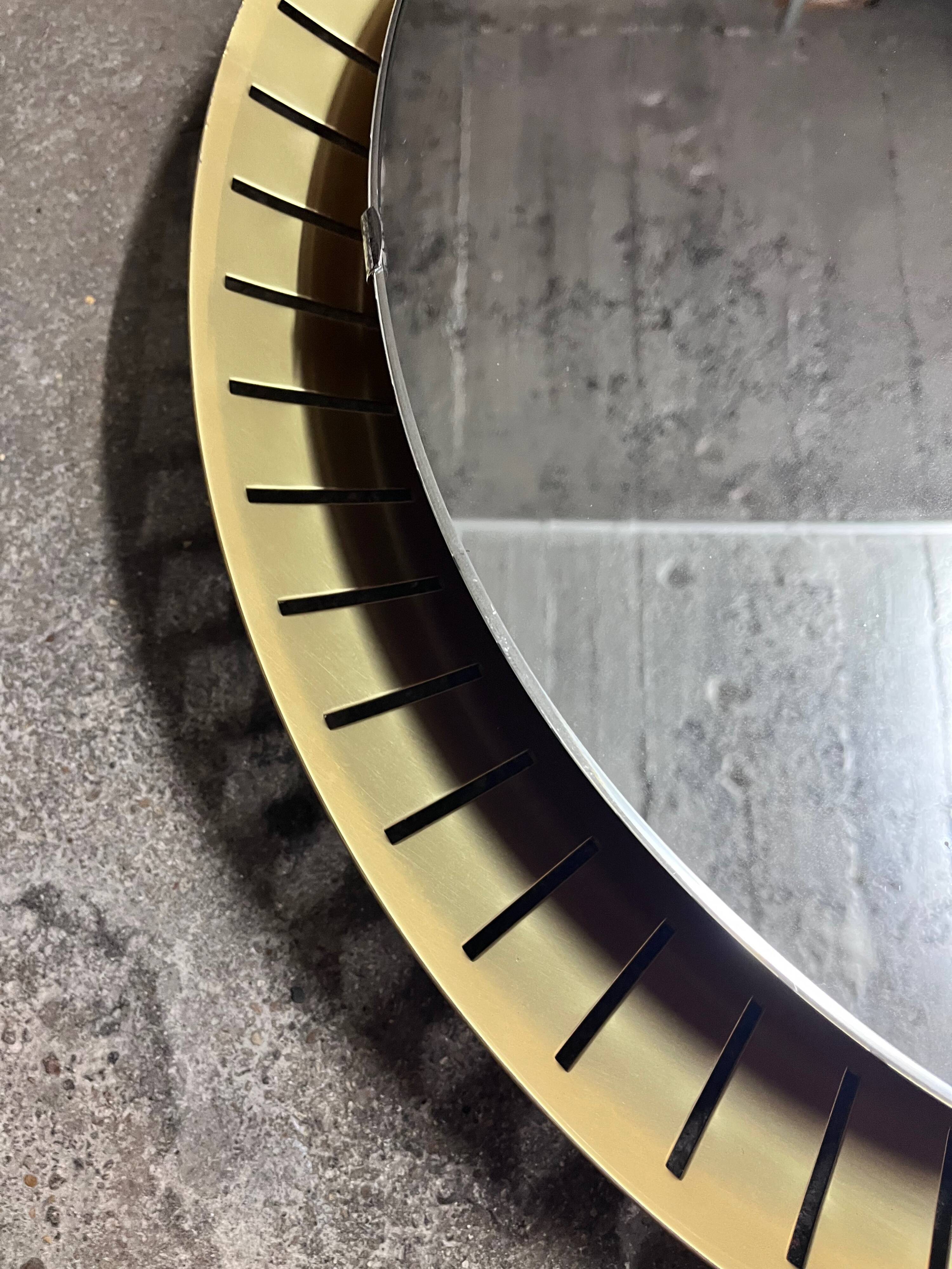 Large illuminated mirror Stilnovo, 1960